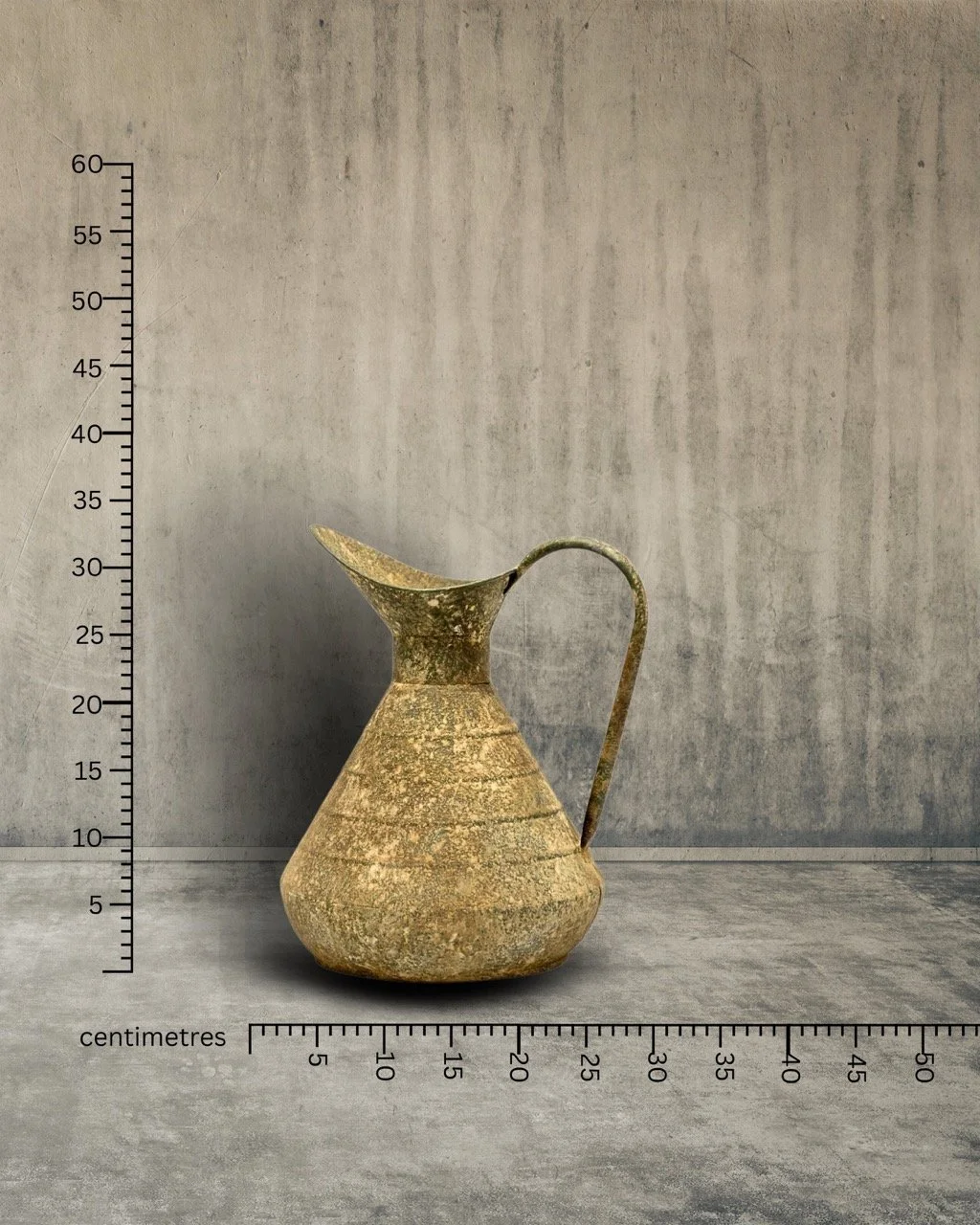 Vintage Urn - Rustic Tabletop Decor (31cm) - Eternal Art & Design Sydney - Eternal Art & Design