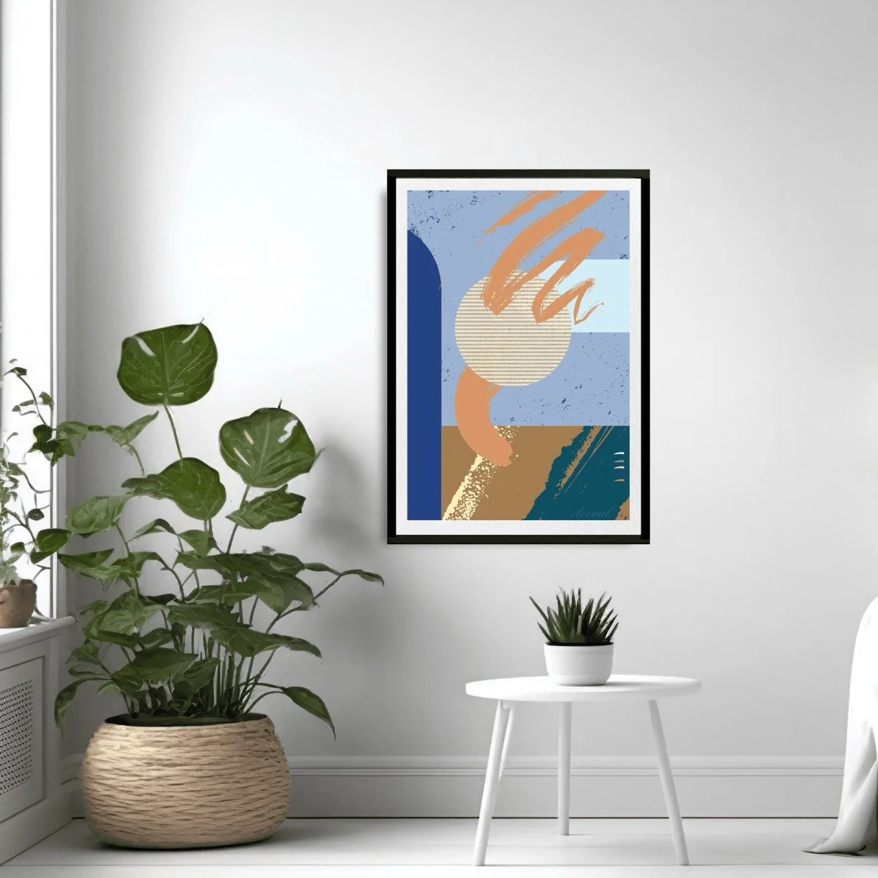 Modern Abstract Brushstrokes Art Print - Sydney Artist, Eternal Art Prints - Eternal Art & Design