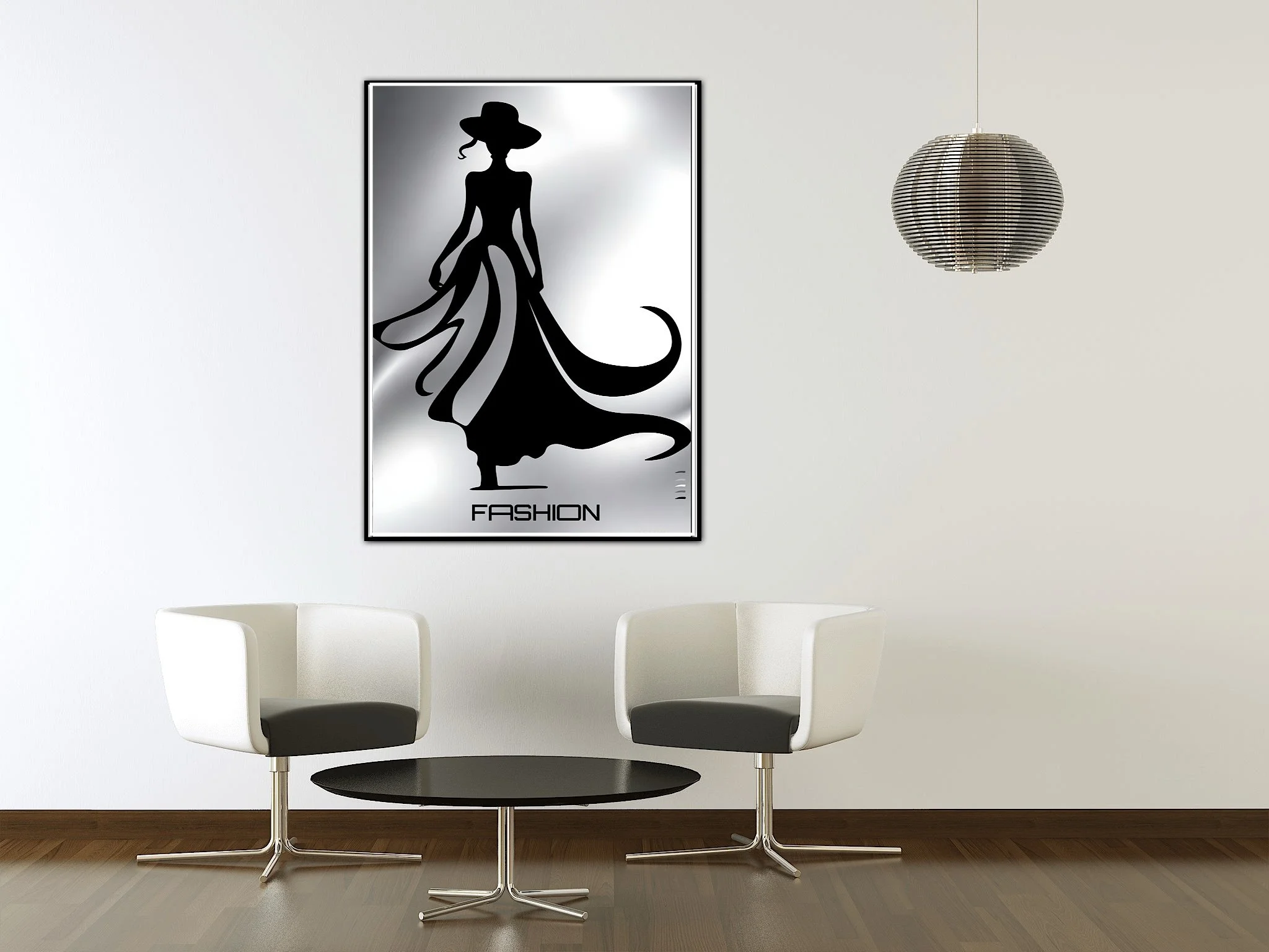 Fashion-inspired Female in Stylish Hat Art Print - Sydney Artist, Eternal Art & Design - Eternal Art & Design