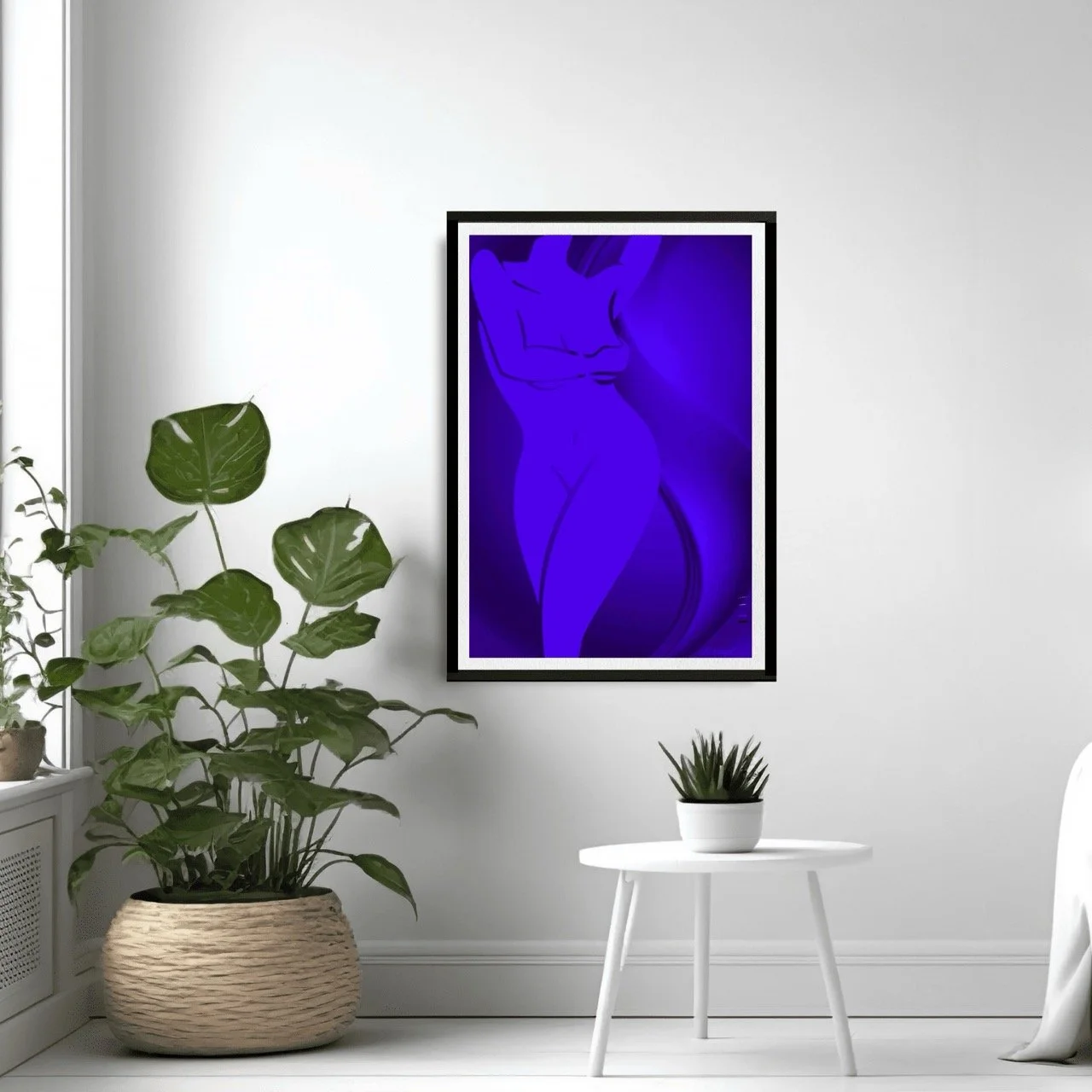 Female Figure in Purple Art Print, Sydney Artist - Eternal Art Prints - Eternal Art & Design