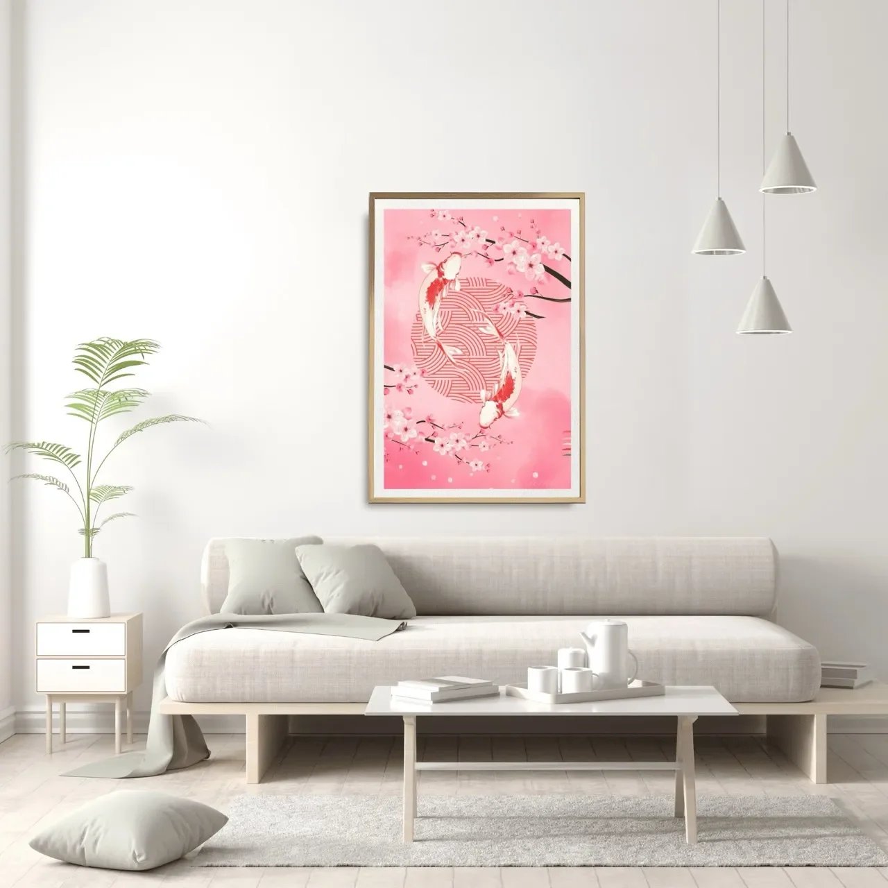 oak framed cherry blossom print. I10003 (3) Large_converted.webp