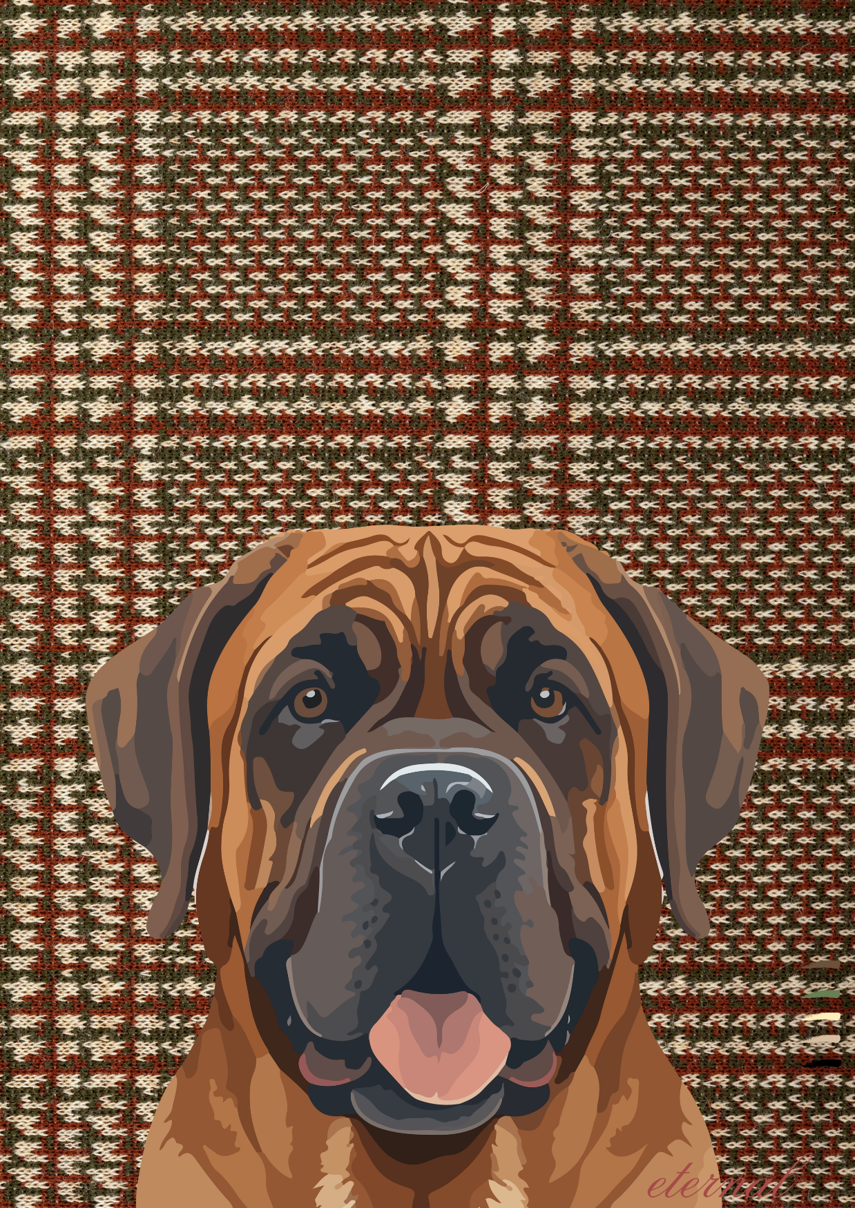 Boxer Dog Wall Art Print - Sydney Artist, Eternal Art Prints