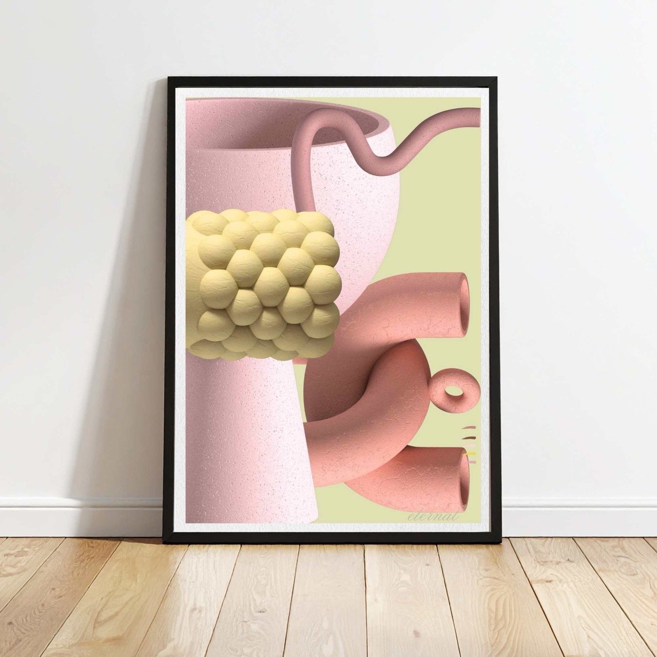 Modern Abstract Forms 1 Art Print- Sydney Artist, Eternal Art Prints