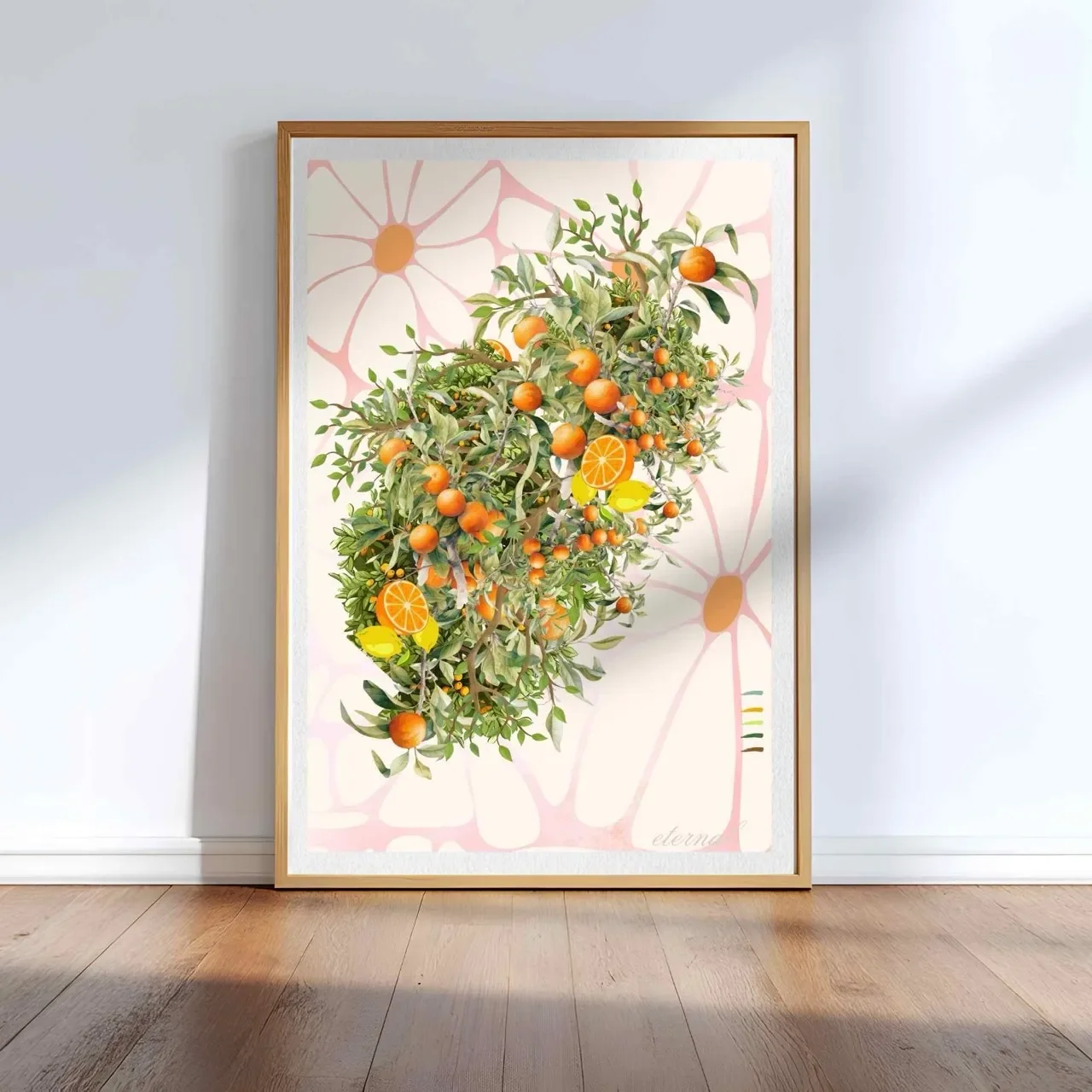 Kitchen Orange and Lemon Botanical Print - Special Edition Wall Art Eternal Art Prints