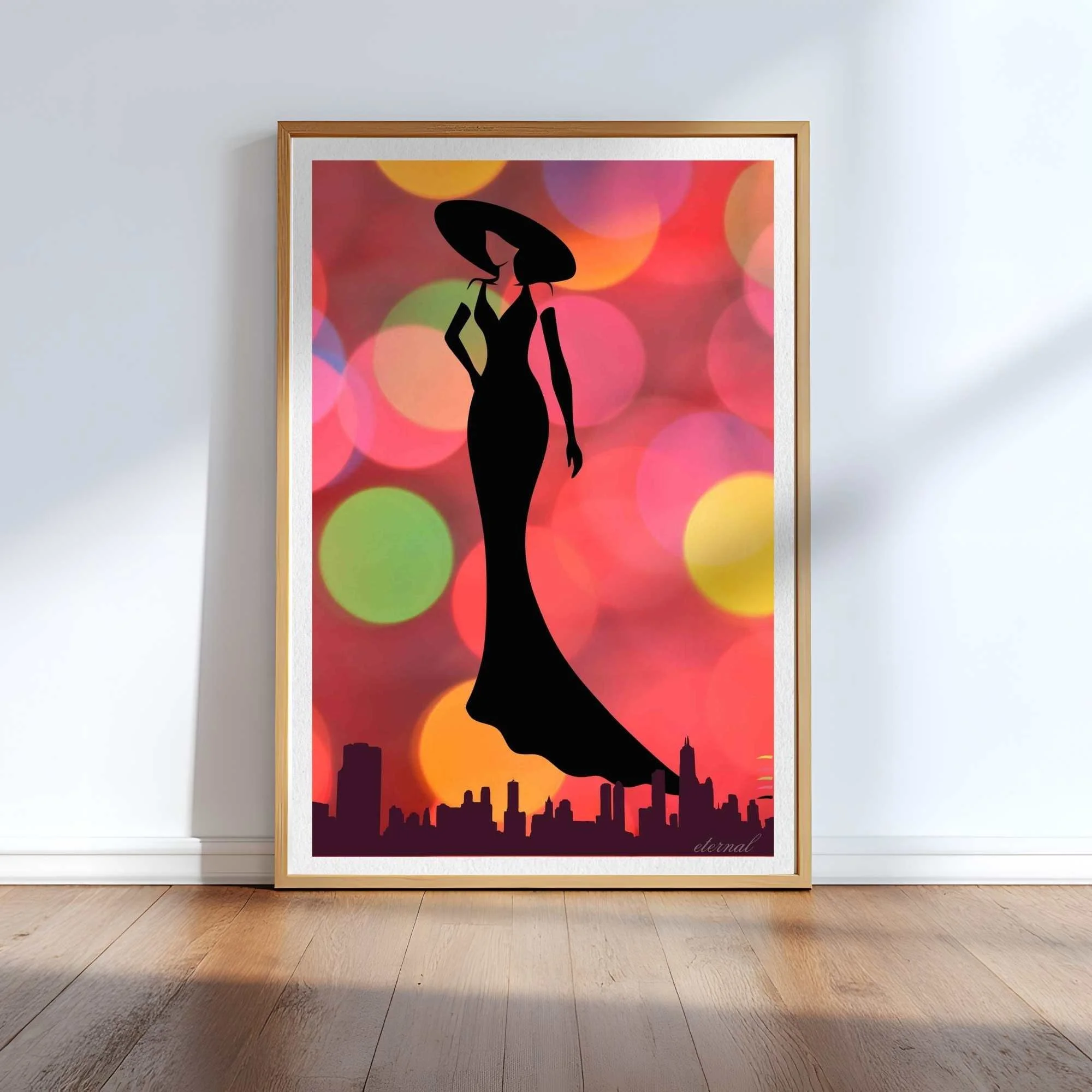 Rainbow Icon in the City Art Print - Sydney Artist, Eternal Art Prints - Eternal Art & Design