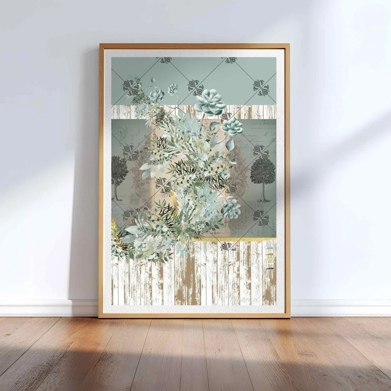Elegant Floral Botanical Print - Special Edition Wall Art Eternal Art Prints - Eternal Art & Design