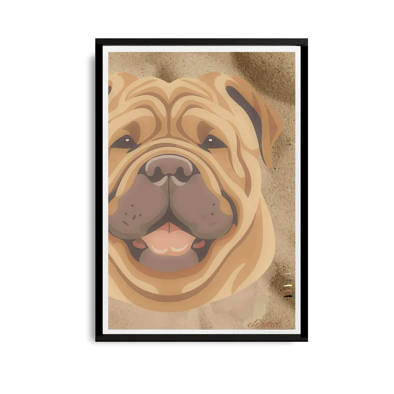 black framed print. A10023 Largewht bg_converted.webp