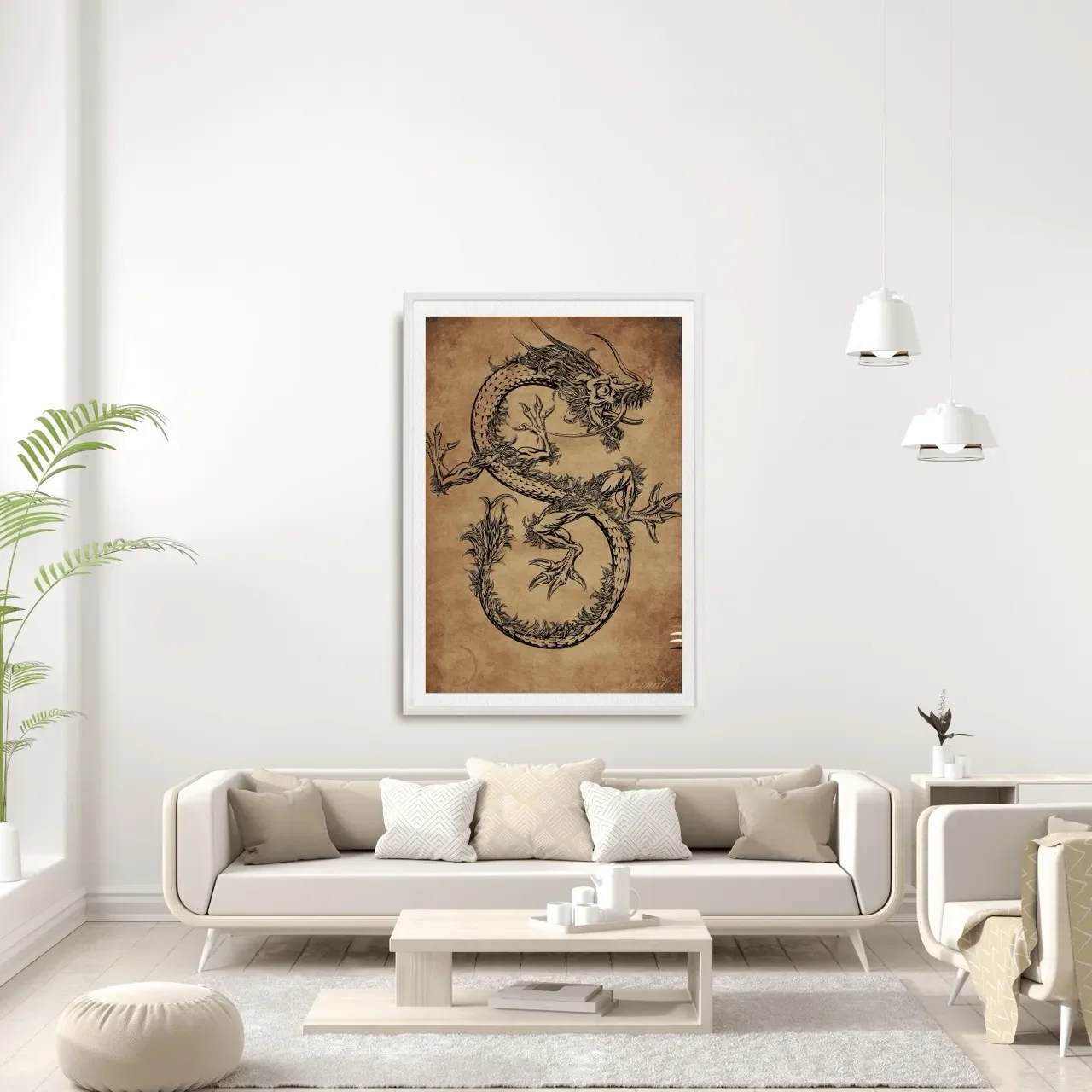 white framed dragon print. I10007 (2) Large_converted.webp