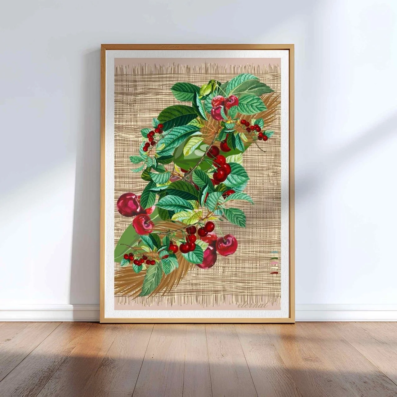Blossoming Cherry Botanical Print - Special Edition Wall Art Eternal Art Prints