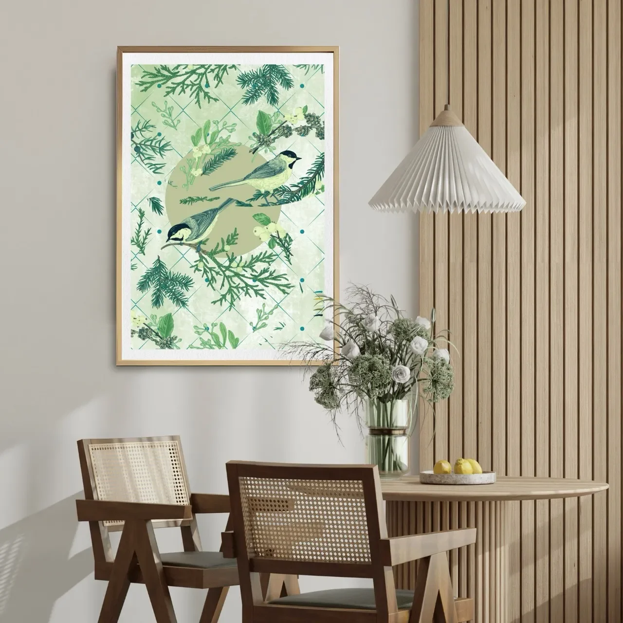 oak framed bird print. I10012 Large_converted.webp