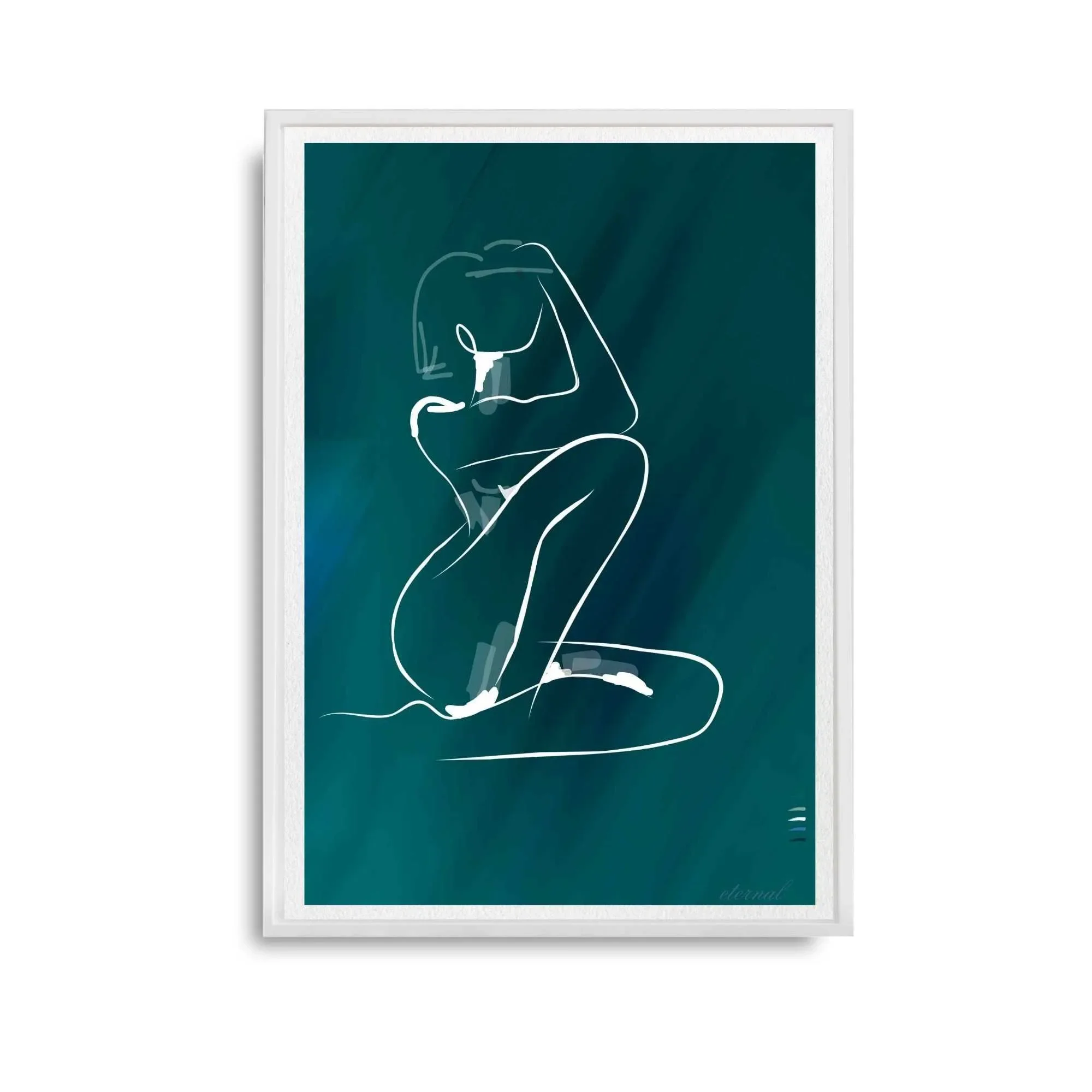 white framed figure print. N10035 wht bg_converted.webp