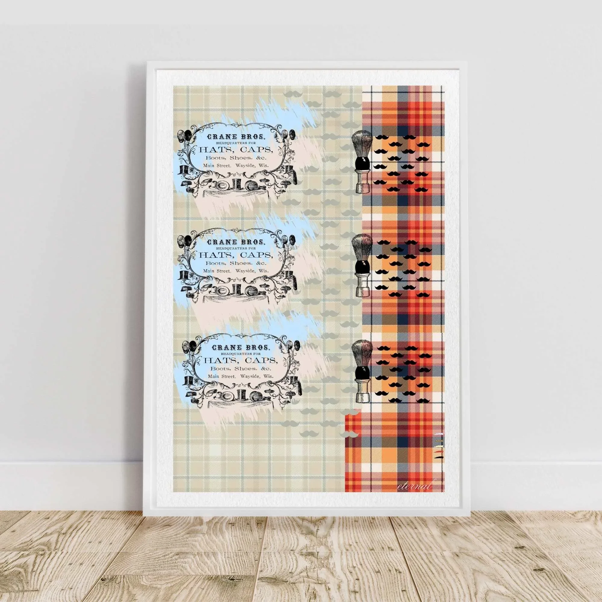 white framed retro print N10069 cnr_converted.webp