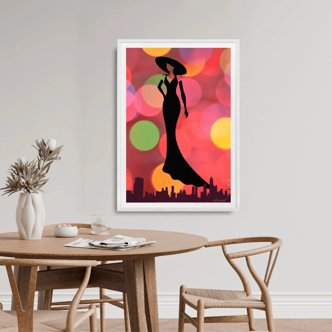 Rainbow Icon in the City Art Print - Sydney Artist, Eternal Art Prints - Eternal Art & Design