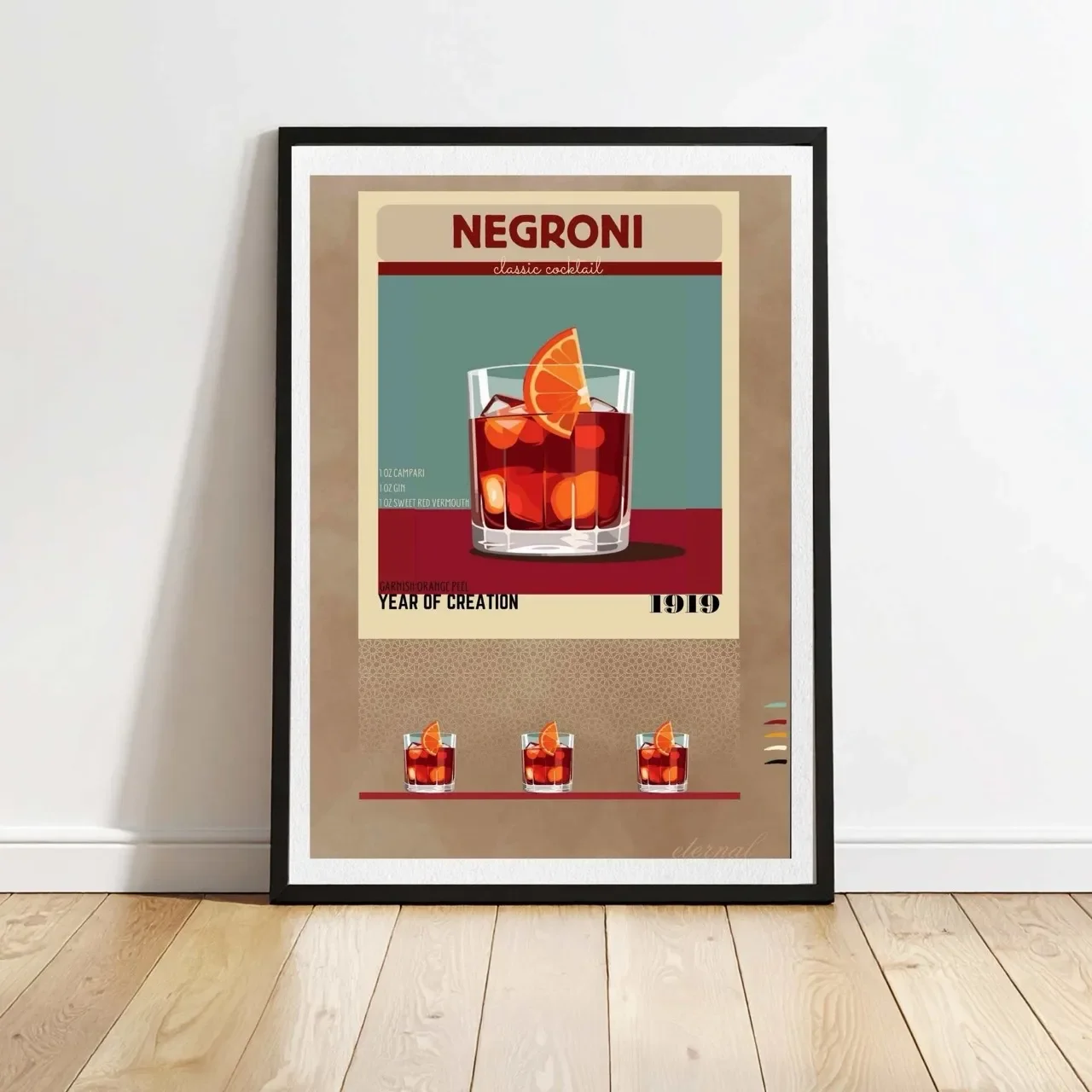 black framed print I10084 Large cnr_converted.webp