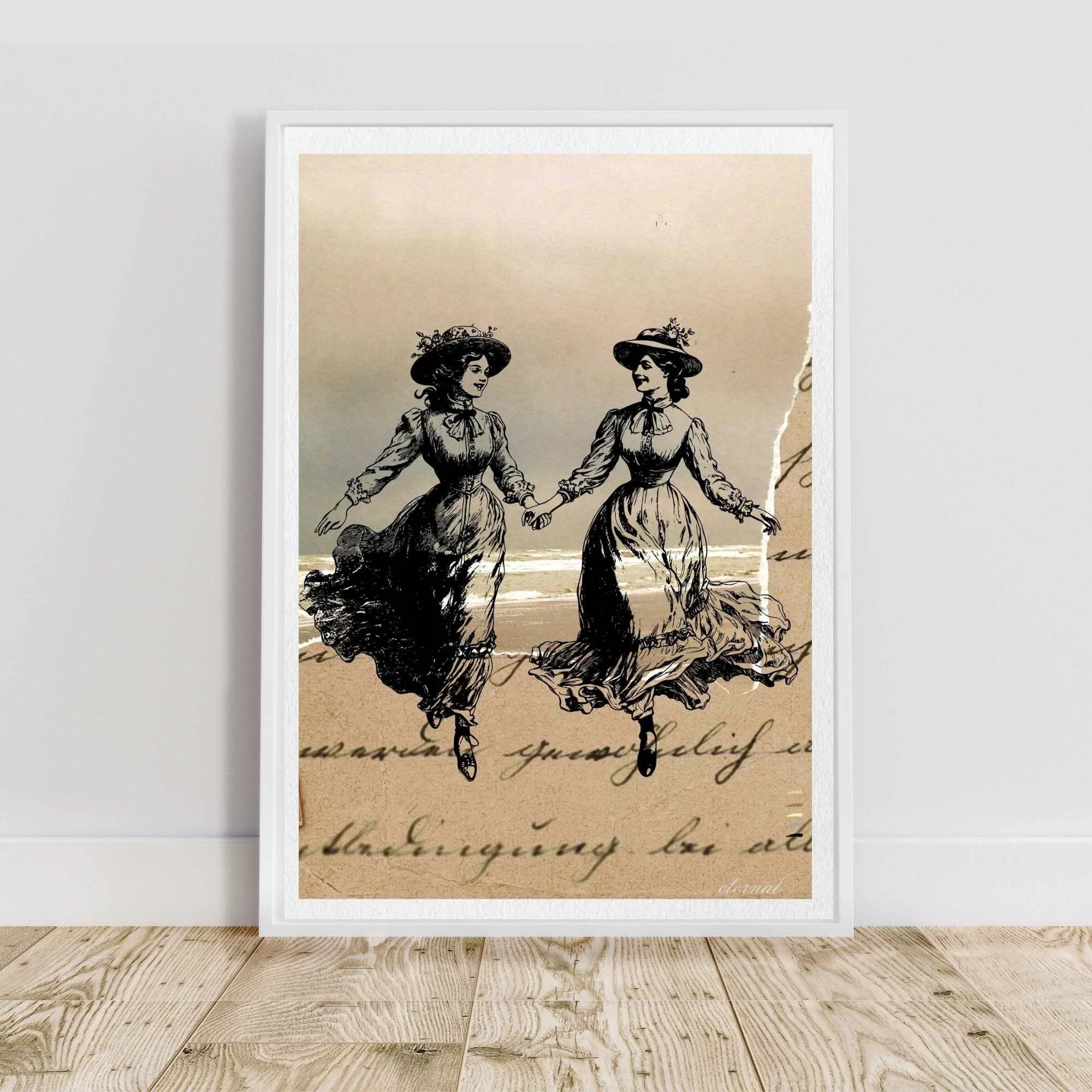 Timeless History LGBTQI women Art Print - Sydney Artist, Eternal Art Prints - Eternal Art & Design