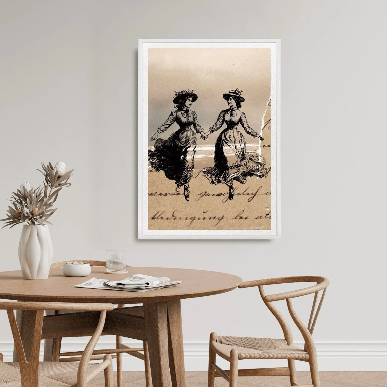 Timeless History LGBTQI women Art Print - Sydney Artist, Eternal Art Prints - Eternal Art & Design