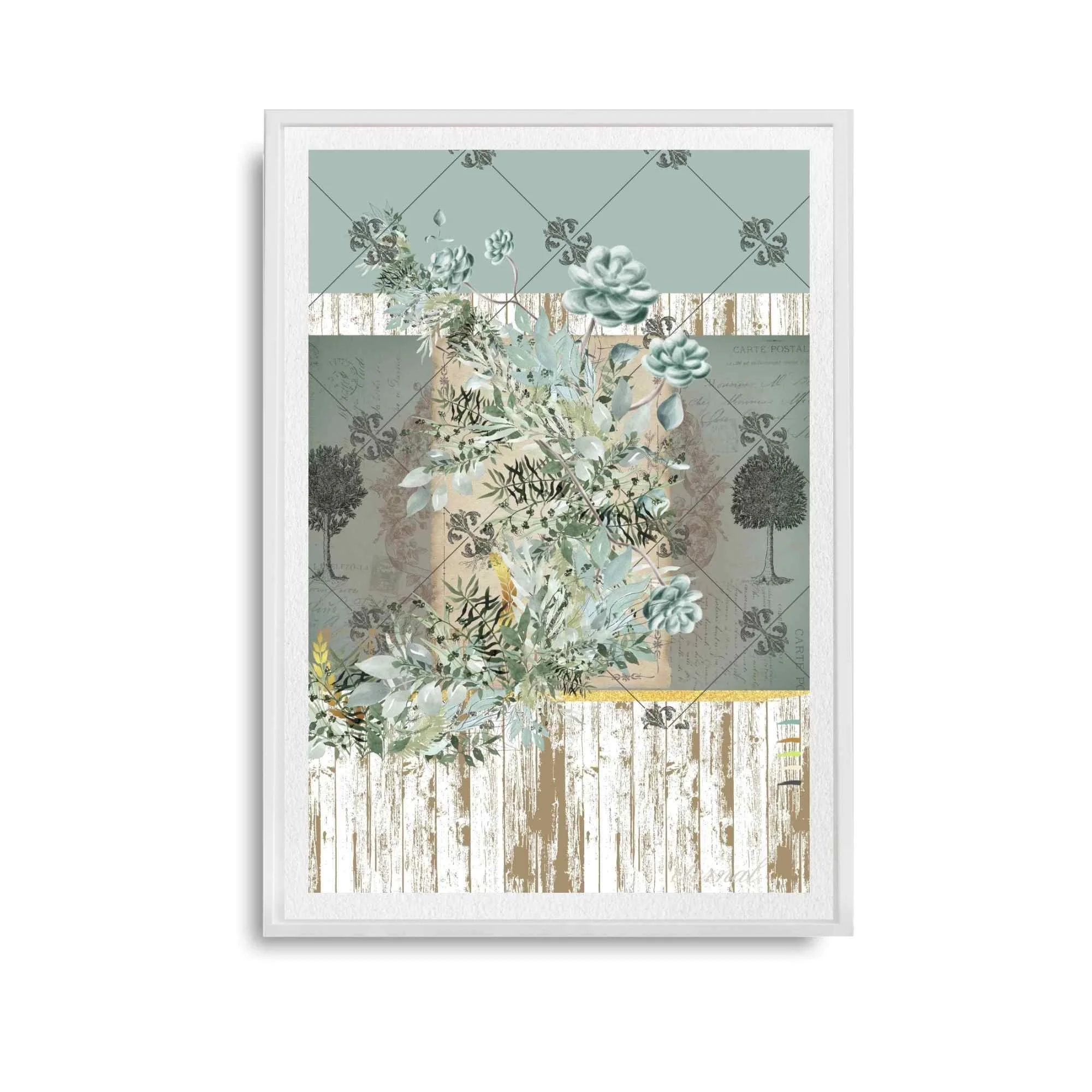 Elegant Floral Botanical Print - Special Edition Wall Art Eternal Art Prints - Eternal Art & Design