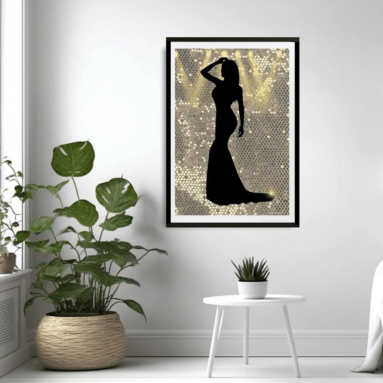 Silhouette on Stage Art Print - Sydney Artist, Eternal Art Prints - Eternal Art & Design