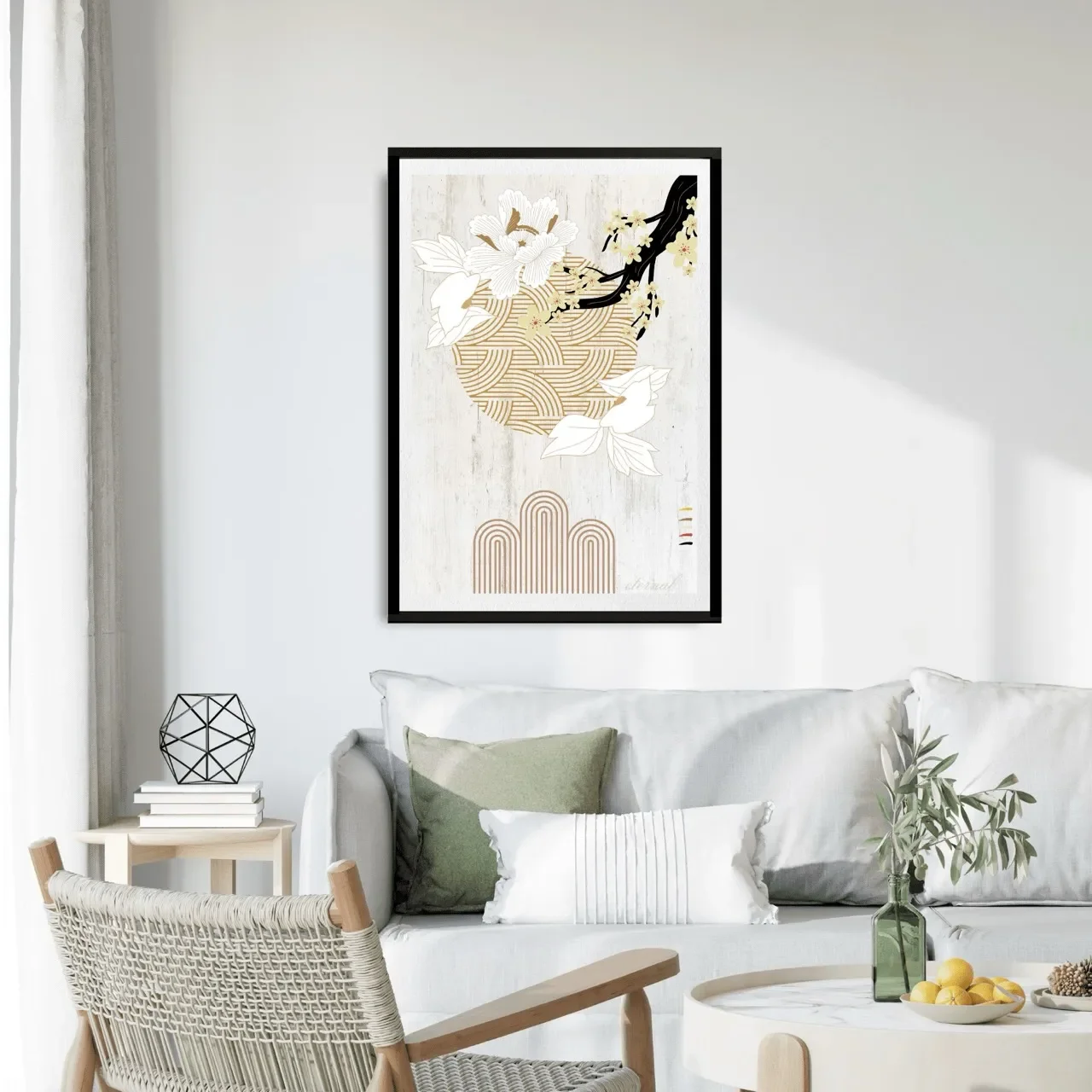 black framed oriental print I10001 Large_converted.webp