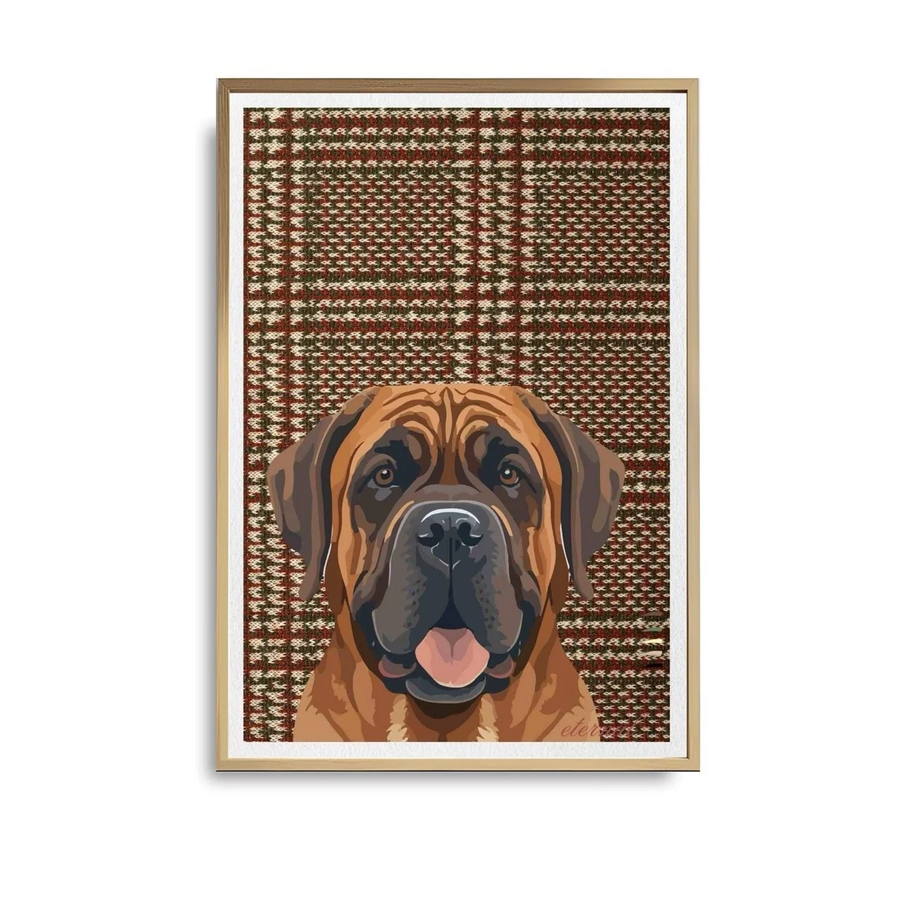 Boxer Dog Wall Art Print - Sydney Artist, Eternal Art Prints - Eternal Art & Design