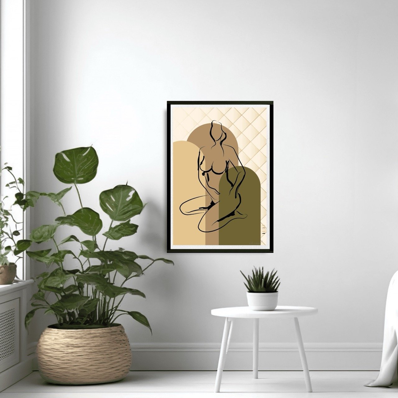 Female Figurative Nude in Archway Art Print, Sydney Artist - Eternal Art Prints - Eternal Art & Design