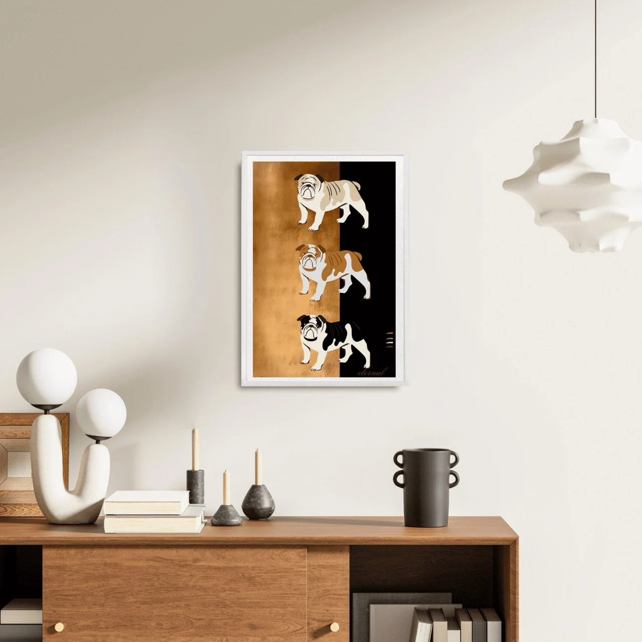 French Bulldog Wall Art Print - Sydney Artist, Eternal Art Prints - Eternal Art & Design