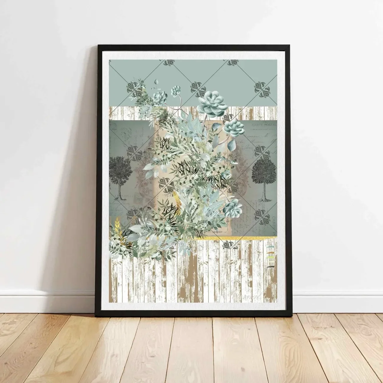 Elegant Floral Botanical Print - Special Edition Wall Art Eternal Art Prints