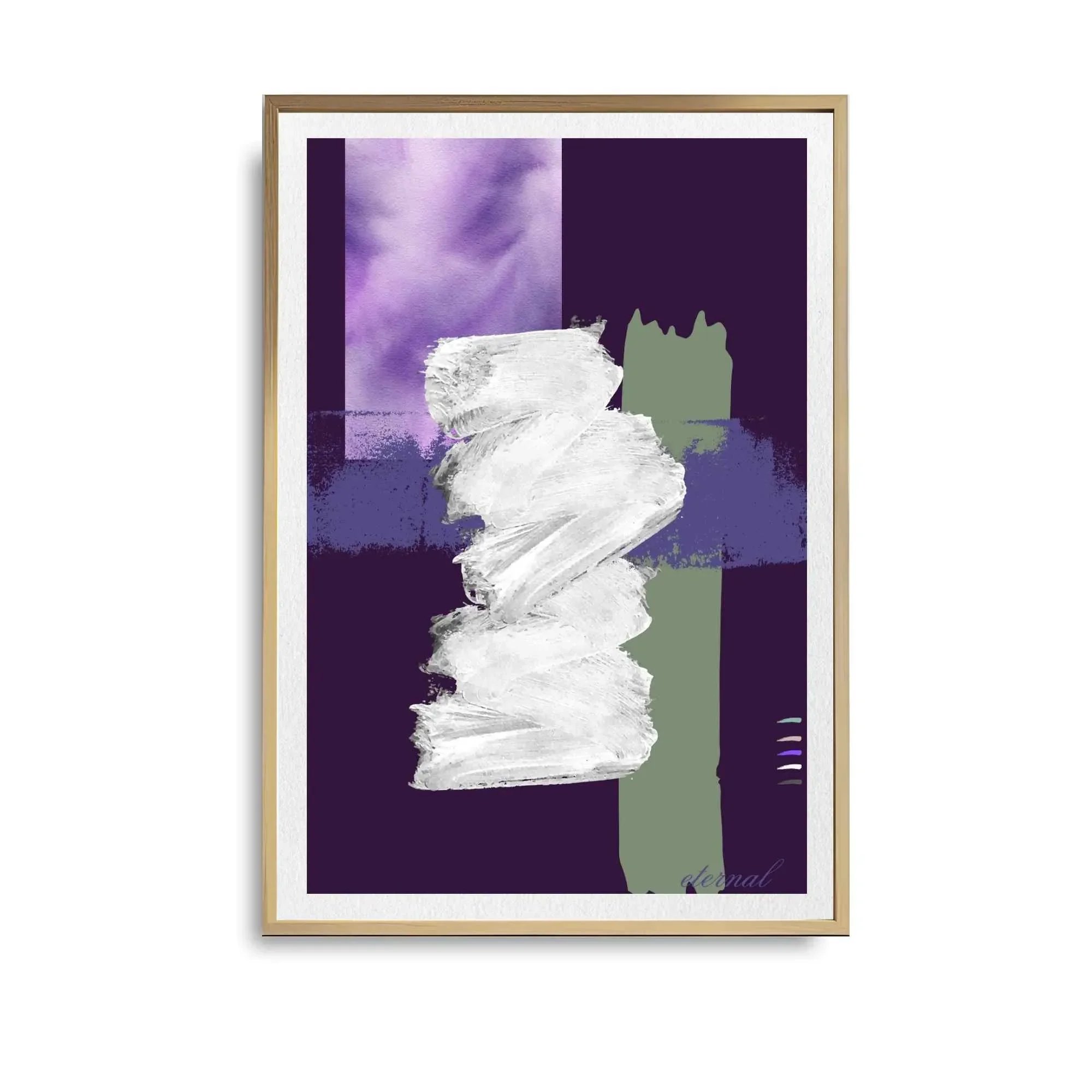 Vivid Harmony 1  Abstract Art Print- Sydney Artist, Eternal Art Prints