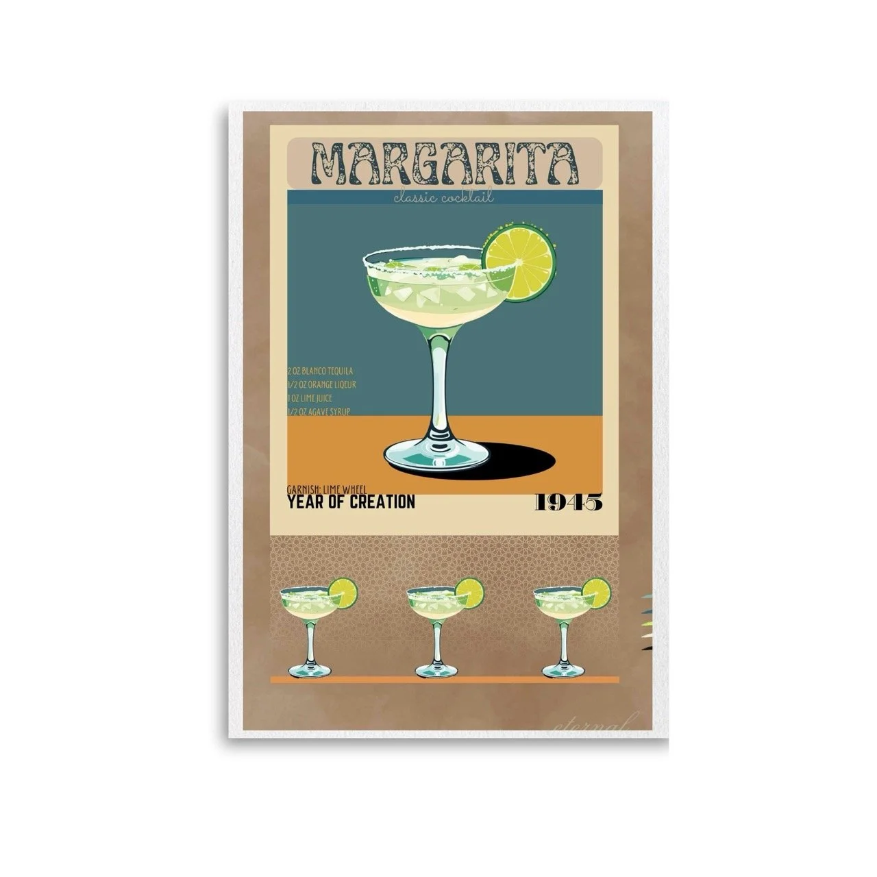 white unframed MARGARITA print. I10081 Large.jpeg