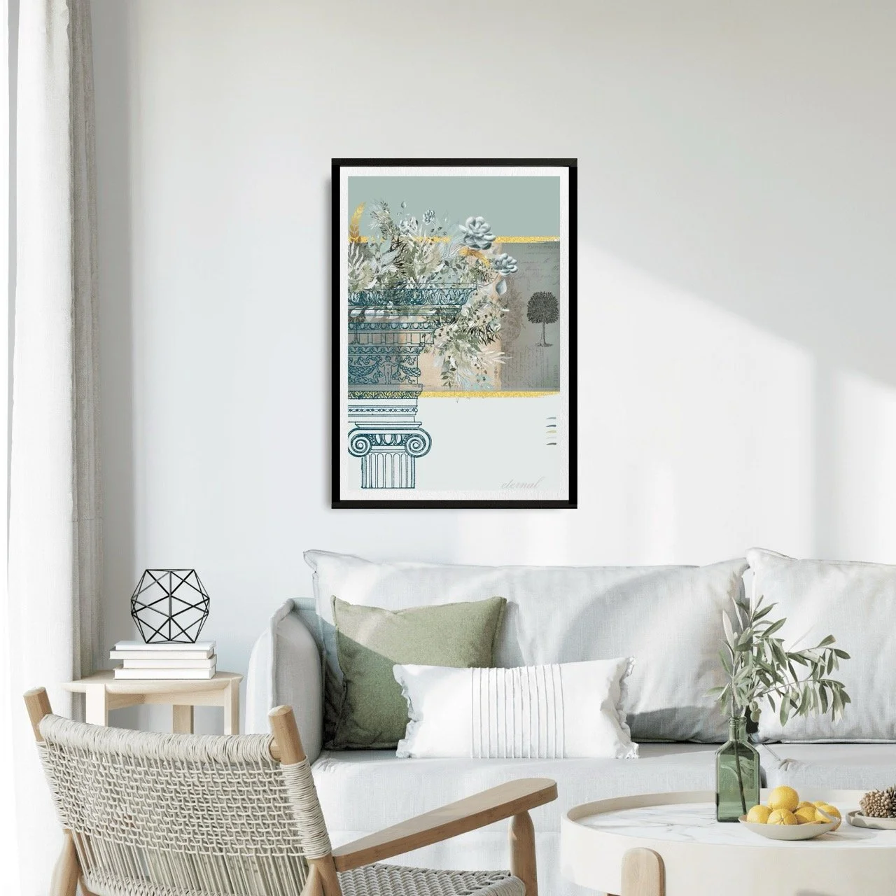 Vintage French-Inspired Botanical Print - Special Edition Wall Art Eternal Art Prints - Eternal Art & Design