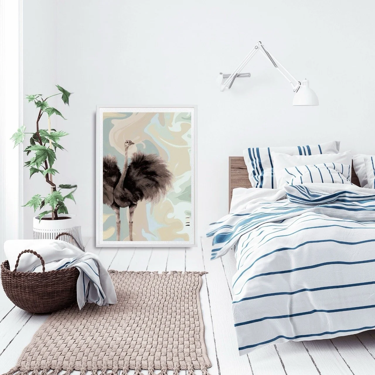 white-framed-ostrich-print1.-A10035- Large.jpeg