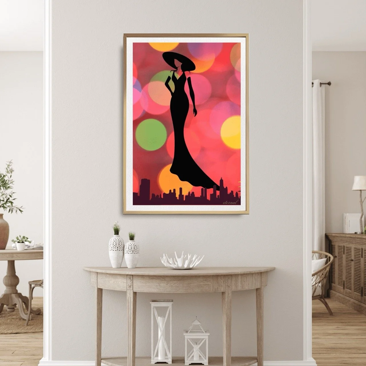 Rainbow Icon in the City Art Print - Sydney Artist, Eternal Art Prints - Eternal Art & Design