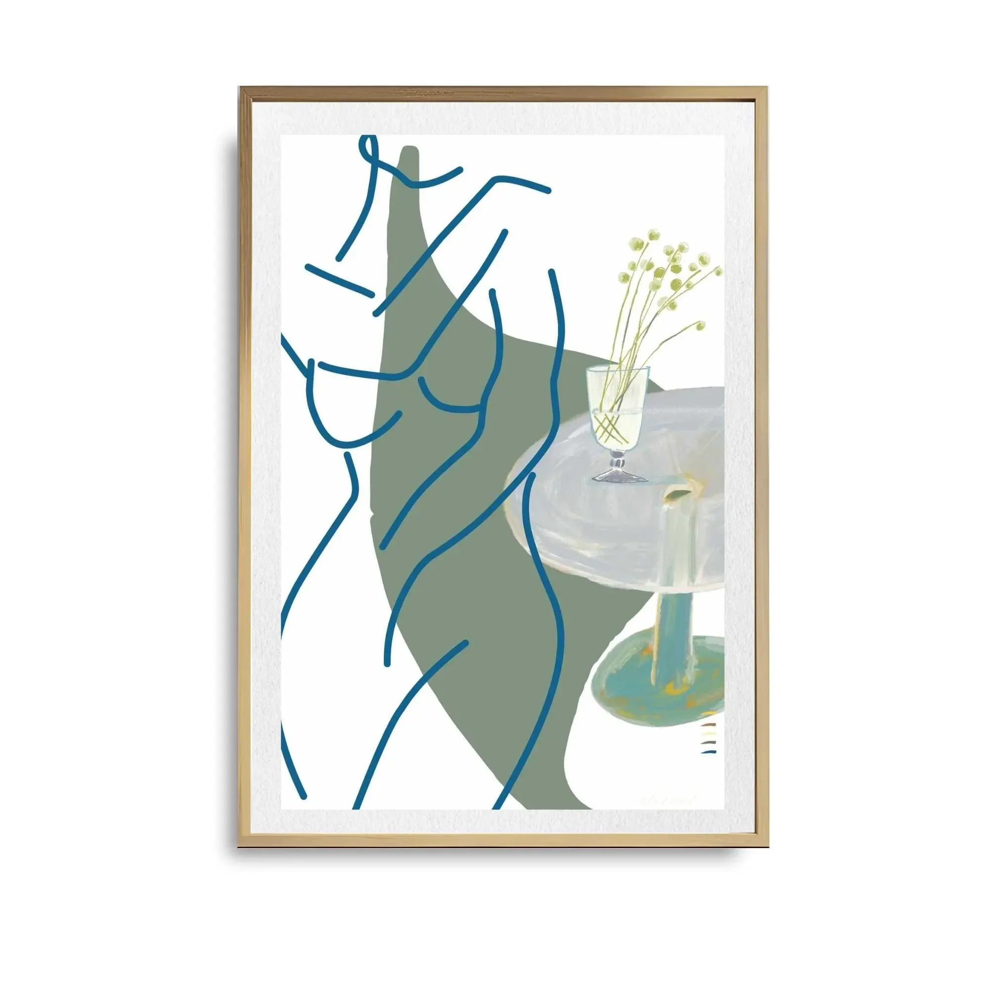 oak framed figure print. N10037 wht bg_converted.webp