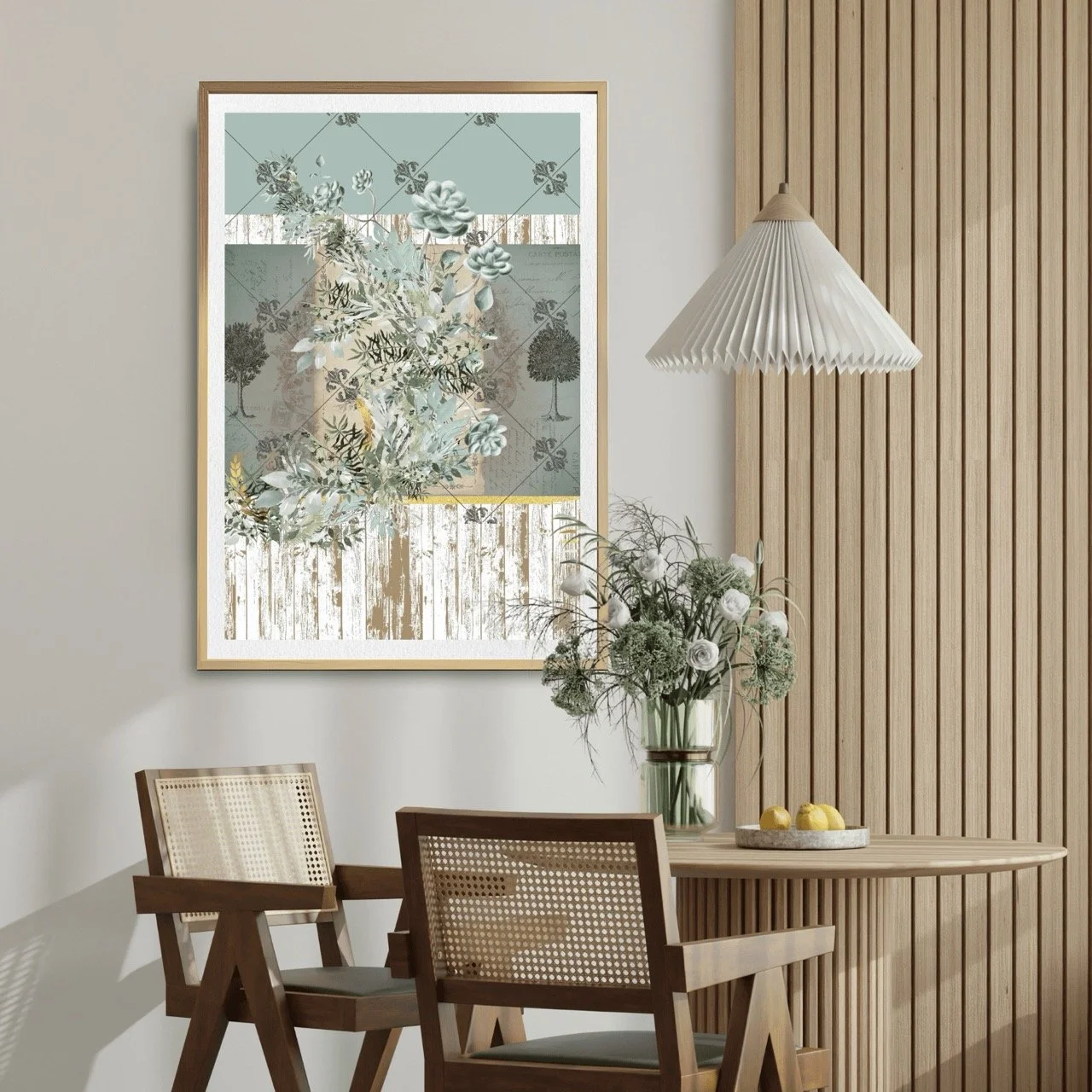 Elegant Floral Botanical Print - Special Edition Wall Art Eternal Art Prints - Eternal Art & Design