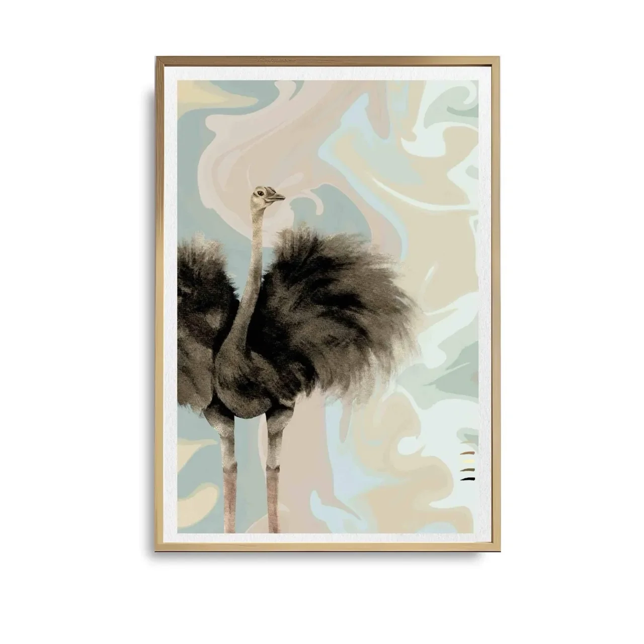 oak framed print. A10035 Largewht bg_converted.webp