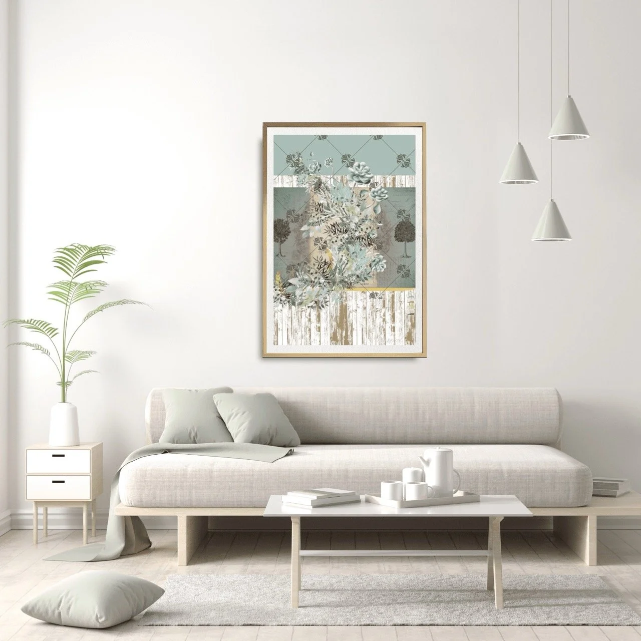 Elegant Floral Botanical Print - Special Edition Wall Art Eternal Art Prints - Eternal Art & Design