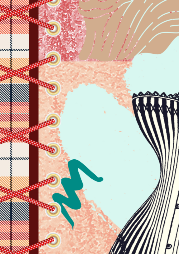 Vintage Corset Art Print, Sydney Artist - Eternal Art & Design - Eternal Art & Design