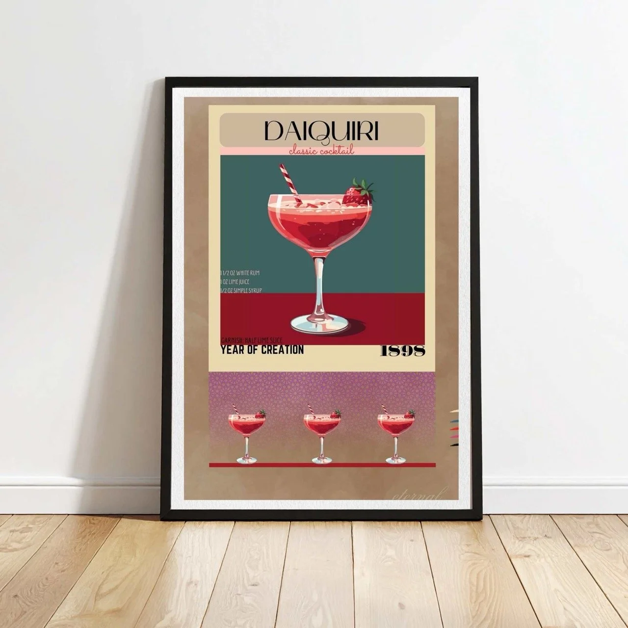 black framed daiquiri print I10080 Large cnr.jpeg