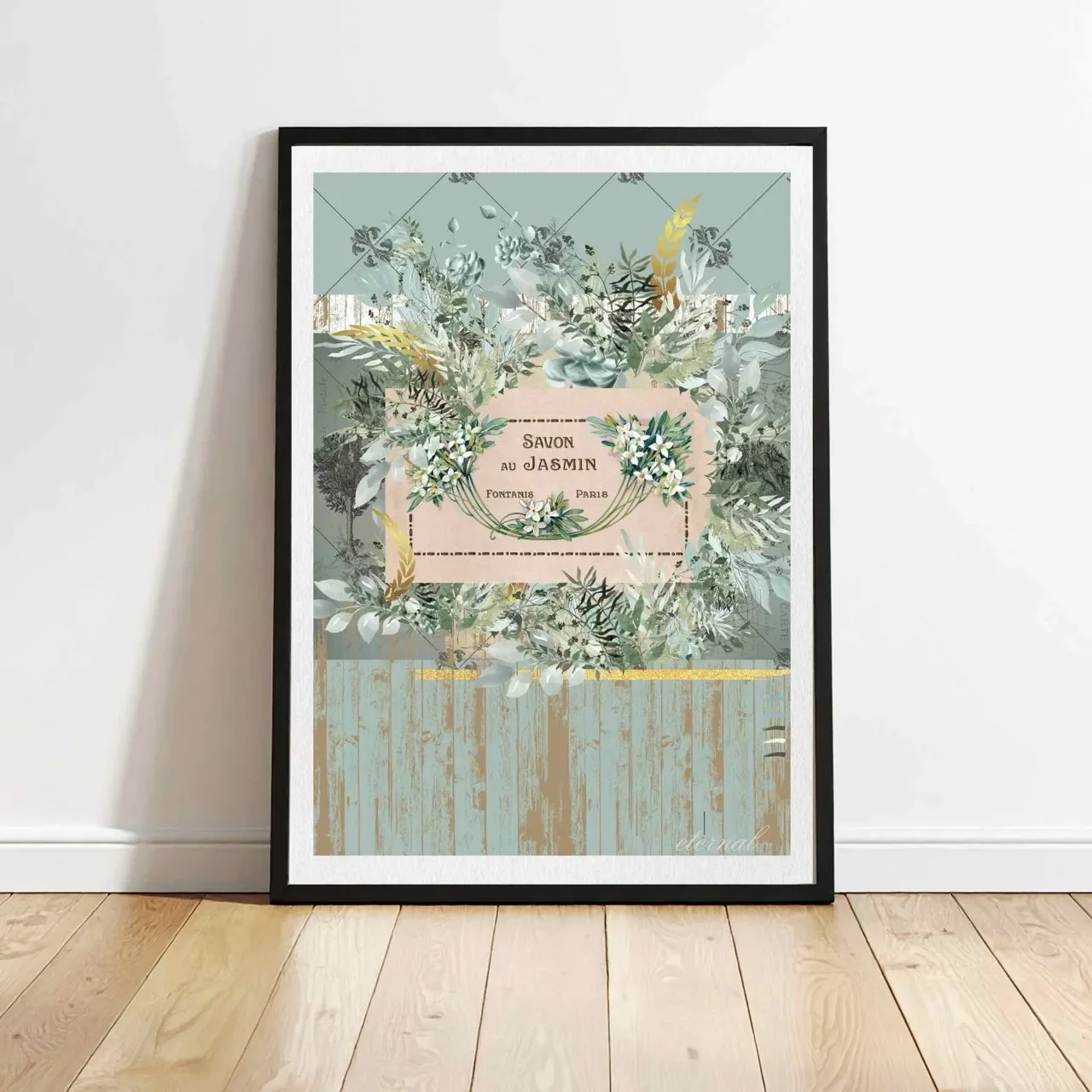 black framed print I10068 Large cnr_converted.webp