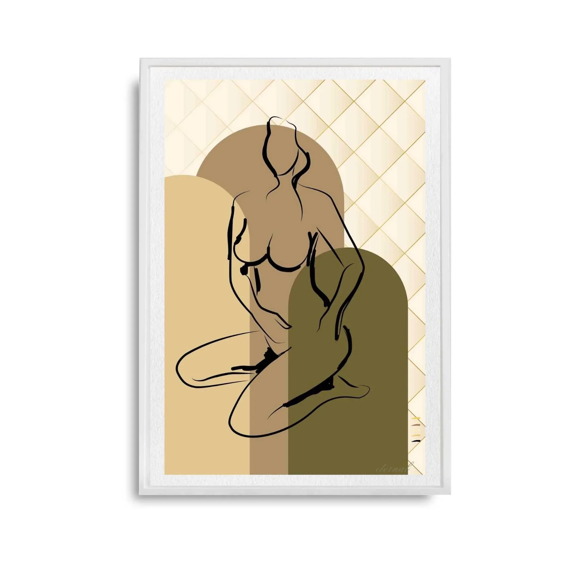white framed figure print. N10031 wht bg_converted.webp
