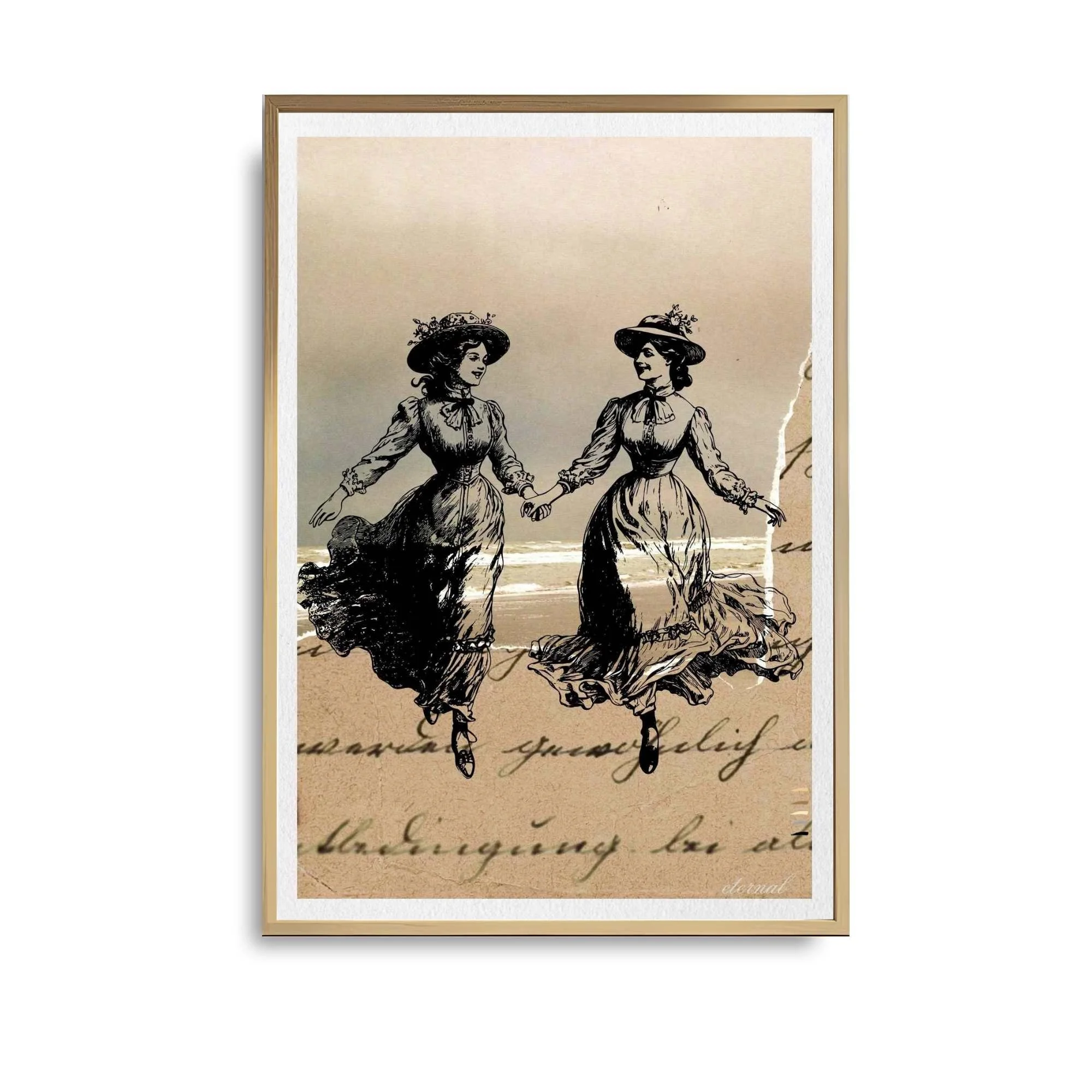 Timeless History LGBTQI women Art Print - Sydney Artist, Eternal Art Prints - Eternal Art & Design