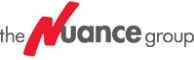 Logo of The Nuance Group with red stylized 'N' and gray text.