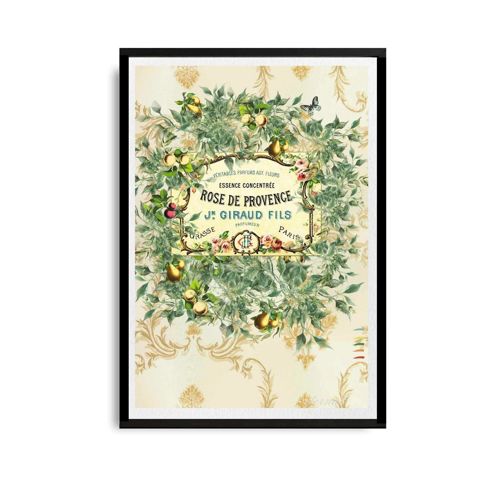 black framed print. I10070 wht bg.jpg