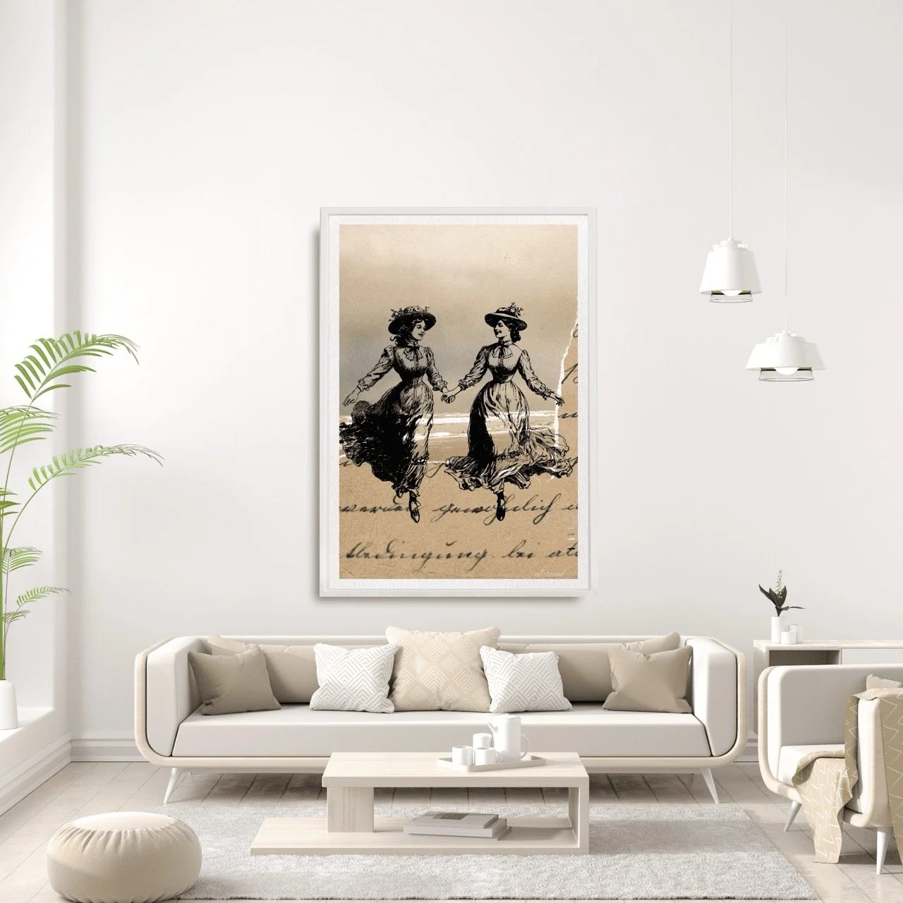 Timeless History LGBTQI women Art Print - Sydney Artist, Eternal Art Prints - Eternal Art & Design