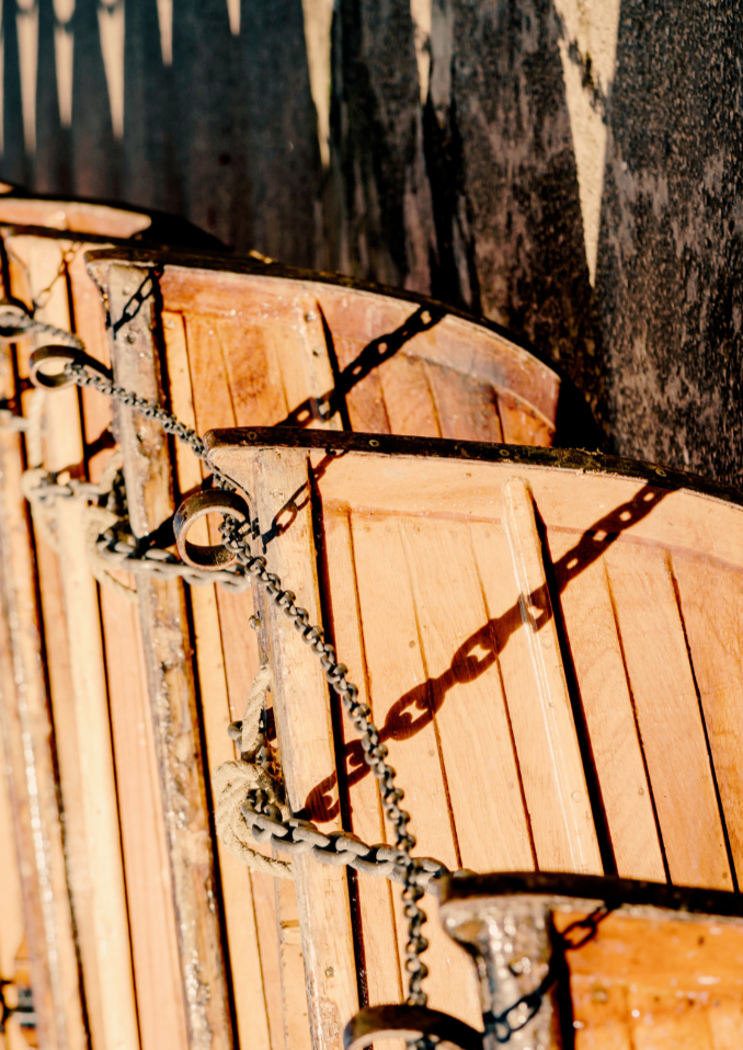 Nautical Rustic Wood Boats Wall Art Print, Eternal Art & Design - Eternal Art & Design