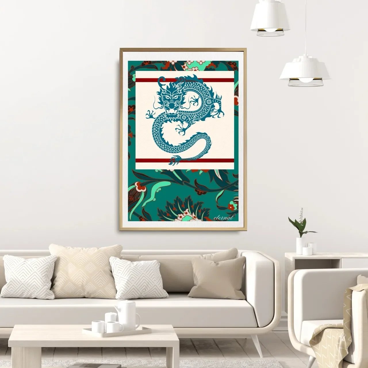 oak framed dragon print. I10011 (2) Large_converted.webp