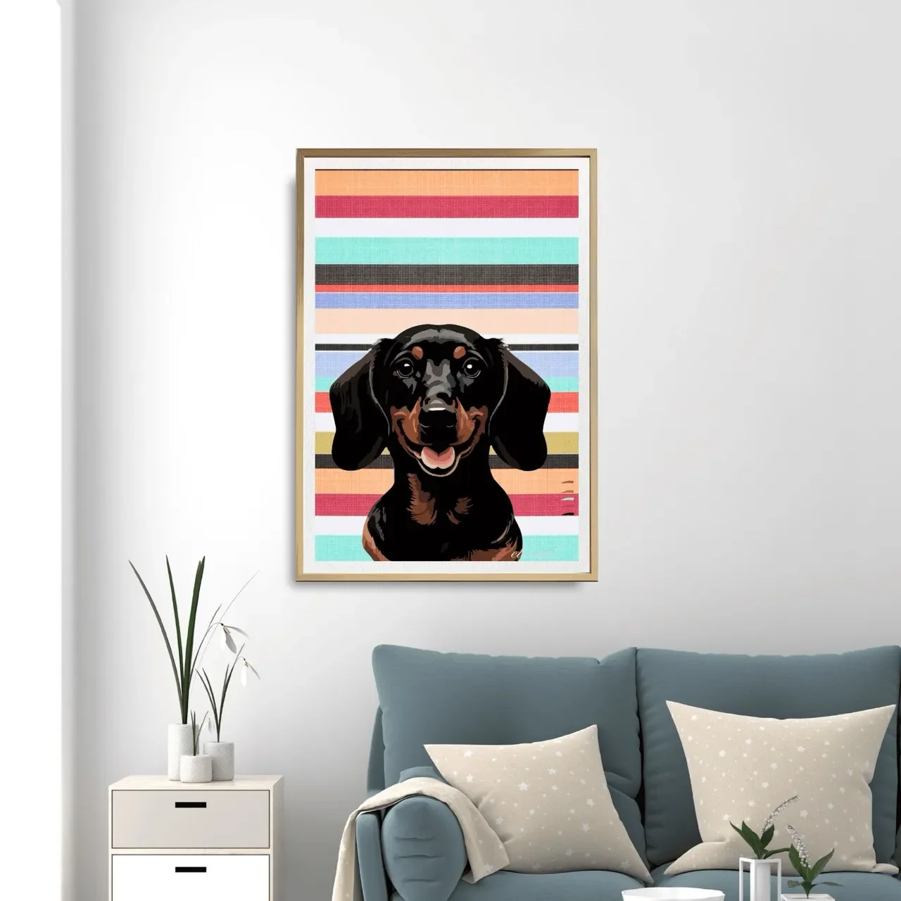 oak-framed-sausage-dog-print3.-A10026 Large_converted.webp