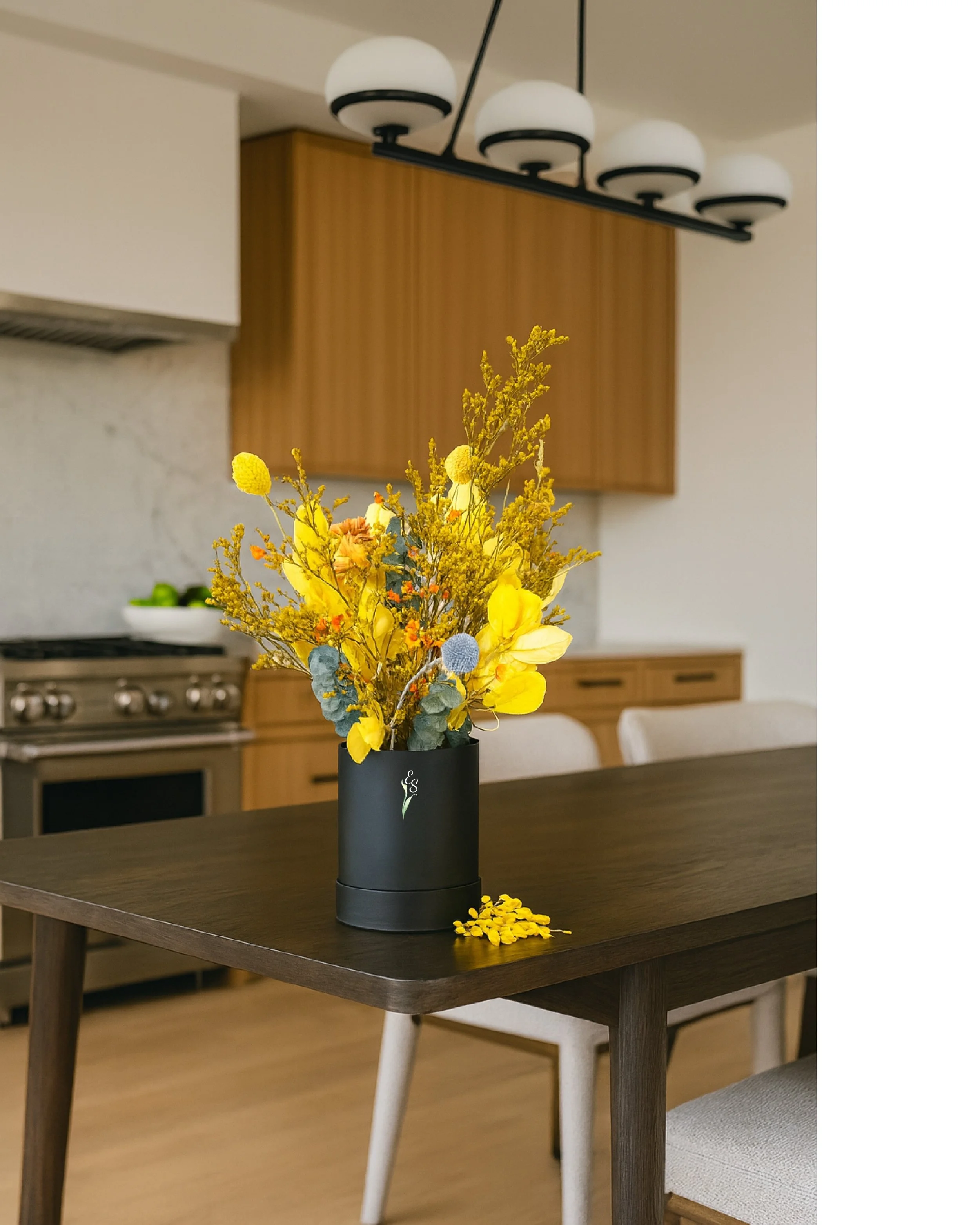 Sun-Kissed Maple Bouquet Gift Box - Eternal Stems. Handcrafted dried & preserved arrangement Sydney - Eternal Art & Design