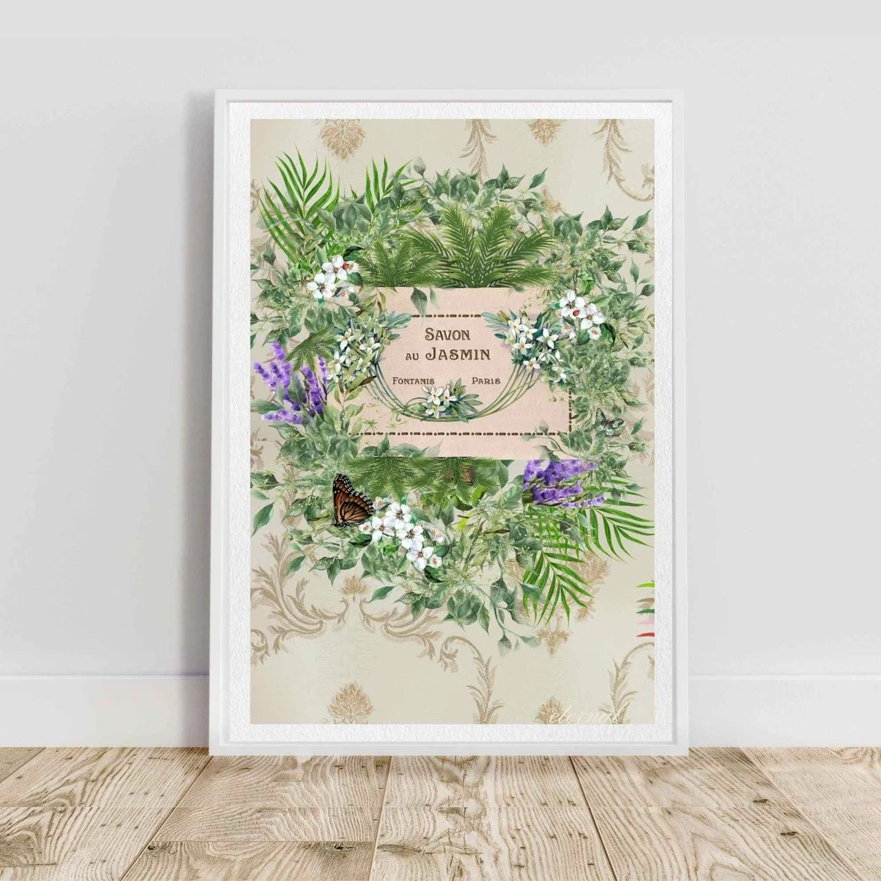 "Savon au Jasmin" Botanical Print - Special Edition Wall Art Eternal Art Prints - Eternal Art & Design