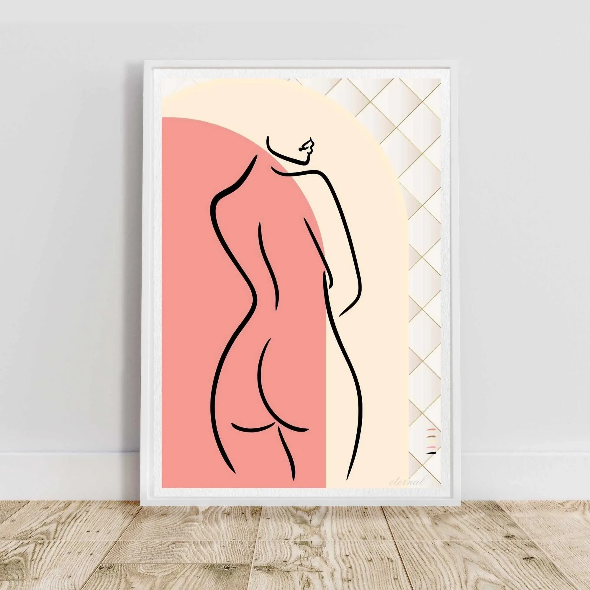 white framed figure sketch N10030 cnr_converted.webp